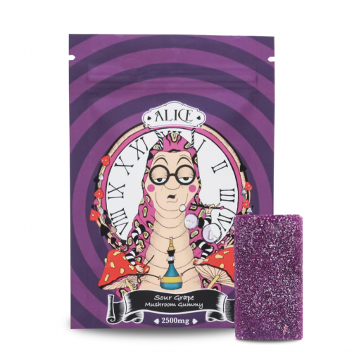 Alice Mushroom Gummy – Sour Grape (2500mg) Magic Mushrooms Buy Weed Online Alice Mushroom Gummy – Sour Grape (2500mg) Magic Mushrooms Buy Weed Online