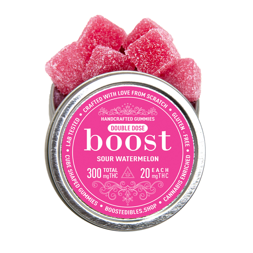 Boost Edibles Gummy – Sour Watermelon (300mg THC) Edibles Buy Weed Online Boost Edibles Gummy – Sour Watermelon (300mg THC) Edibles Buy Weed Online