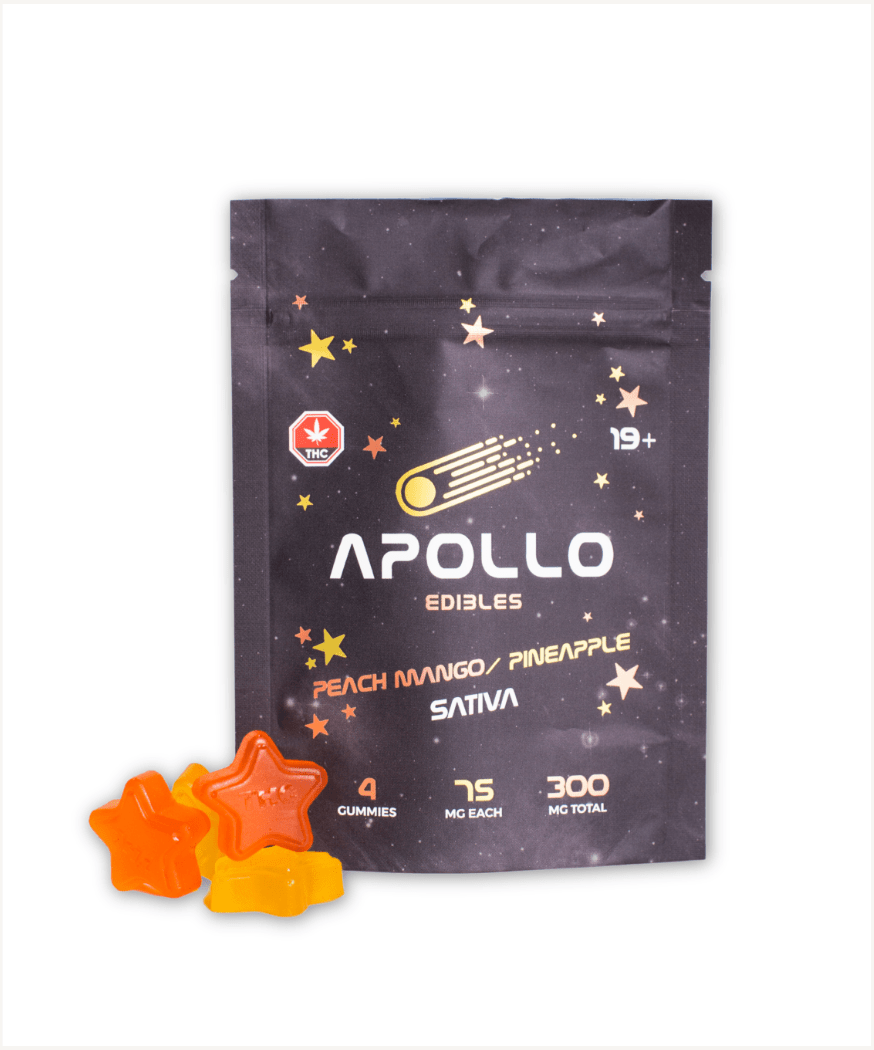 Apollo Gummies – Sativa Peach Mango/Pineapple – 500mg Edibles Buy Weed Online Apollo Gummies – Sativa Peach Mango/Pineapple – 500mg Edibles Buy Weed Online